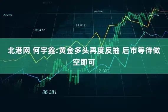 北港网 何宇鑫:黄金多头再度反抽 后市等待做空即可